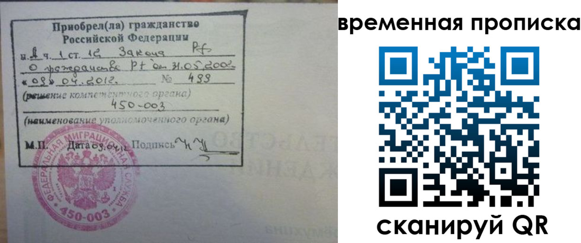 временная регистрация в Дигоре